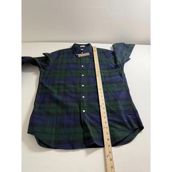 NWT J. Crew Large Button Down American Pima Cotton Plaid Oxford Shirt - Picture 6 of 6